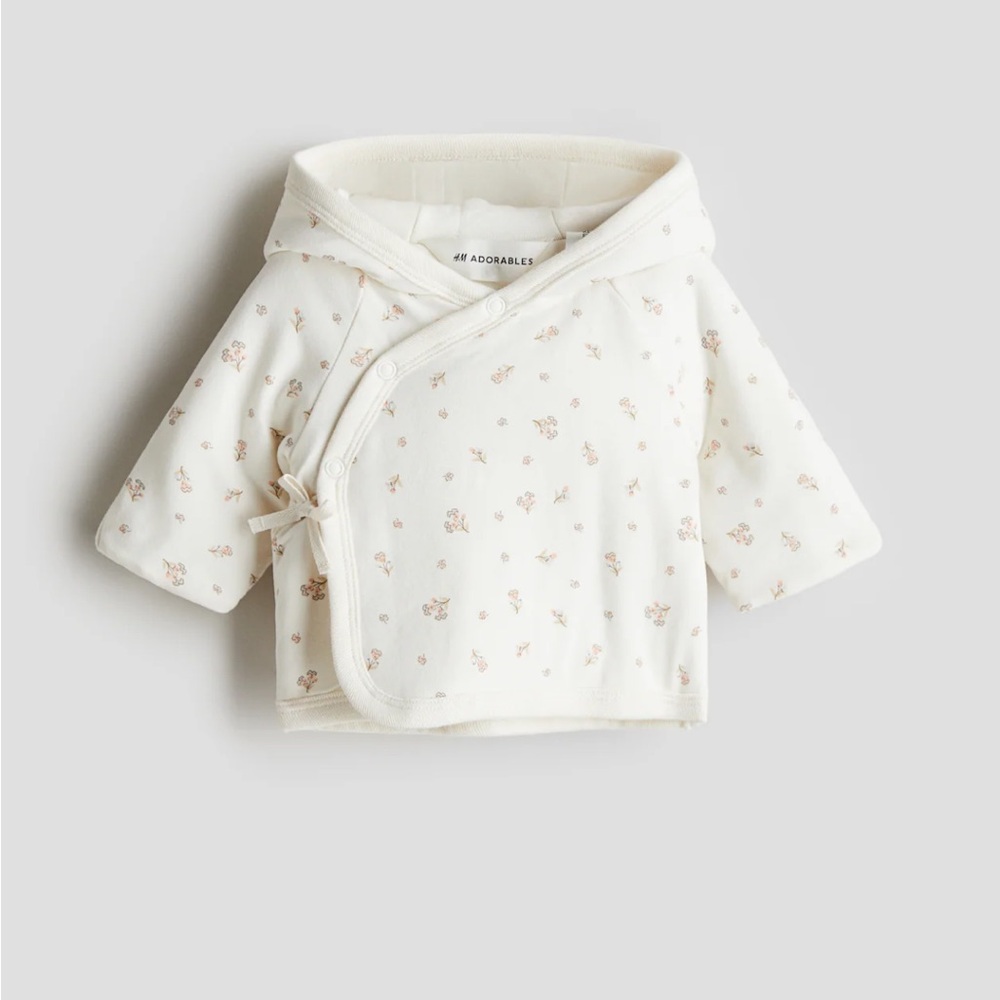 H&M Adorables padded Jersey jacket 3 month